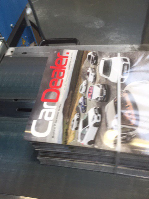 The <a href="/CarDealerMag/">Car Dealer Mag</a> Road Test of the Year issue is rolling off the presses today. Should be with you early next week.
