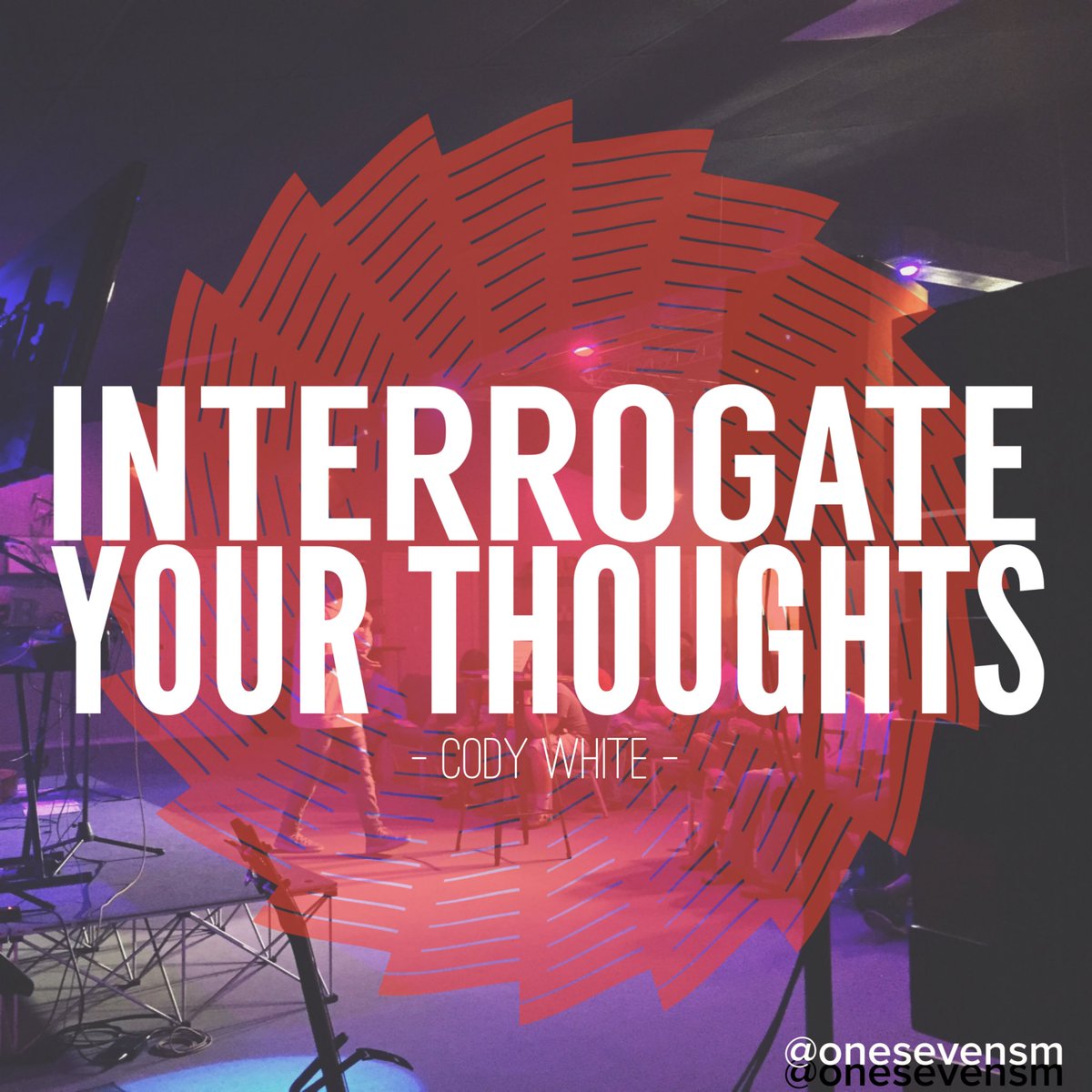 onesevensm's tweet photo. Interrogate your thoughts before you let them take flight in your mind. • #mindcontrol #takeflight #onesevensm https://t.co/kxByO19K4y