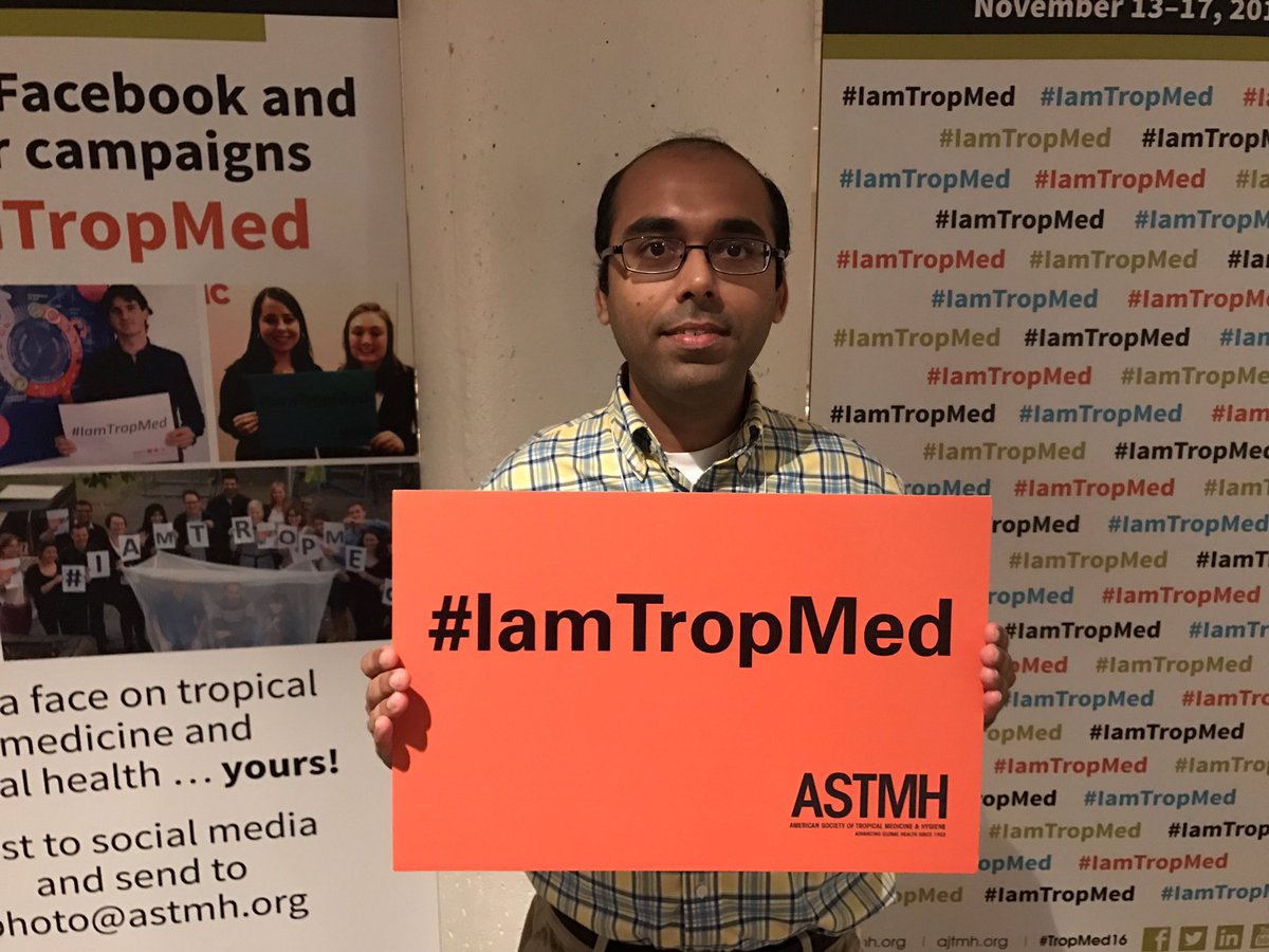 a5hi5h's tweet photo. Excited to be part of the #ASTMH2016 and #iamtropmed @Rojelio @BCM_TropMed @PeterHotez @mebottazzi https://t.co/uPKJKiJuPq