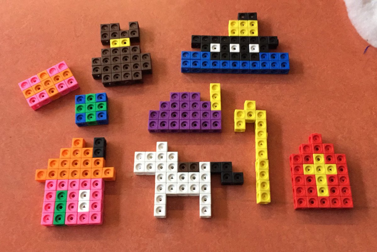 De blokjes bevallen goed! Vooral het namaken van de voorbeelden die de meester voor hen maakt 😊 <a href="/CreduNL/">CreduNL</a>