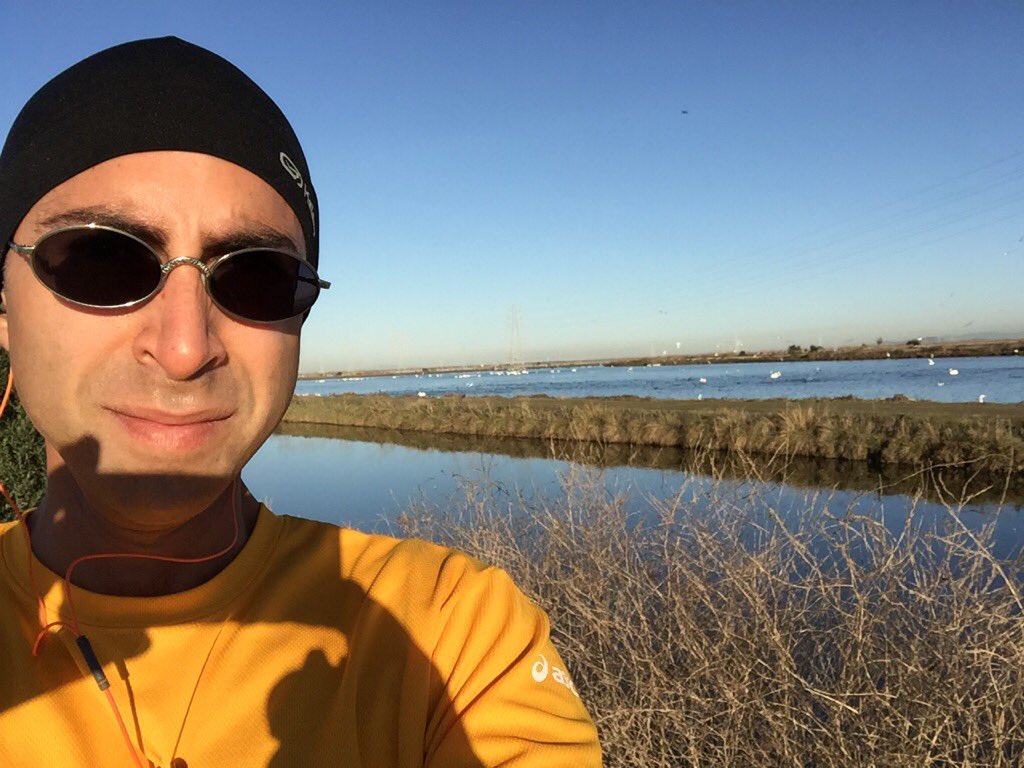 egokt's tweet photo. Long commute? Go for a run on the bay trail! Now breakfast and engineering bootcamp. This is fun! #linkedinlife https://t.co/AQ4oIZG8n4