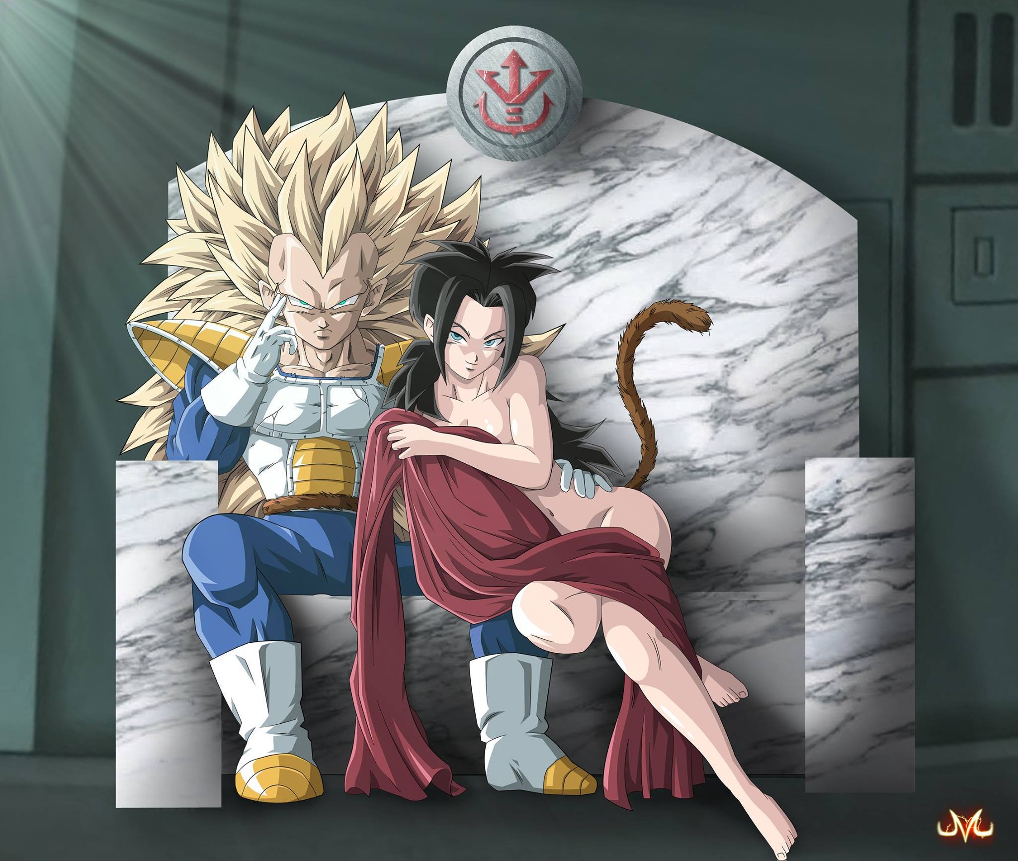 Wanna see Vegetto SSJ3 ? Read Dragonball Multiverse the best DBZ fanfic ! -  9GAG