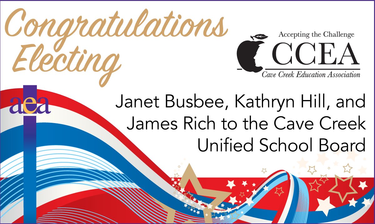 Congrats to Cave Creek Education Association!