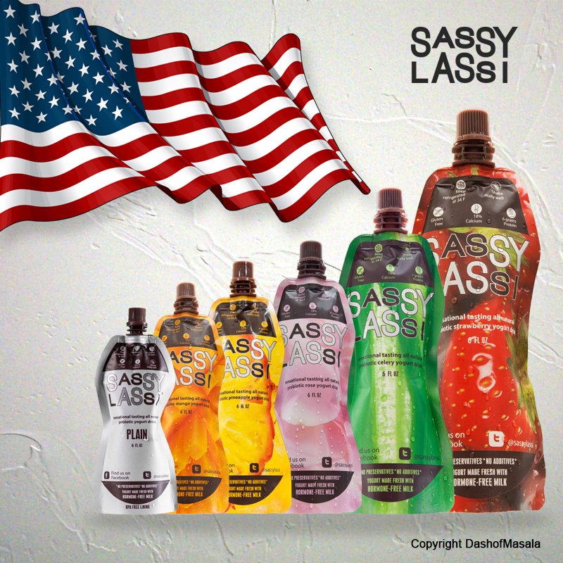 sassylassi's tweet photo. Is the POTUS candidacy giving you a strange feeling in your stomach? #Drinkableyogurt from #SassyLassi should solve the problem! https://t.co/4wwxR9tISe
