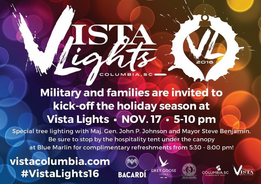 SVMcpherson's tweet photo. @ColaSCChamber partner Palmetto Twist across from prepares for @vistaguild #vistalights16 https://t.co/QTdpQ1MfQw
