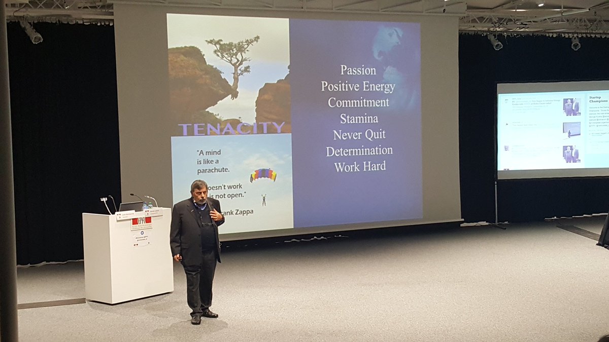 JordiMontserrat's tweet photo. So inspiring speech by George Koukis @Temenos :here the key values for success #SUchamps @venturelab_ch @EPFL https://t.co/kkUdforWq3