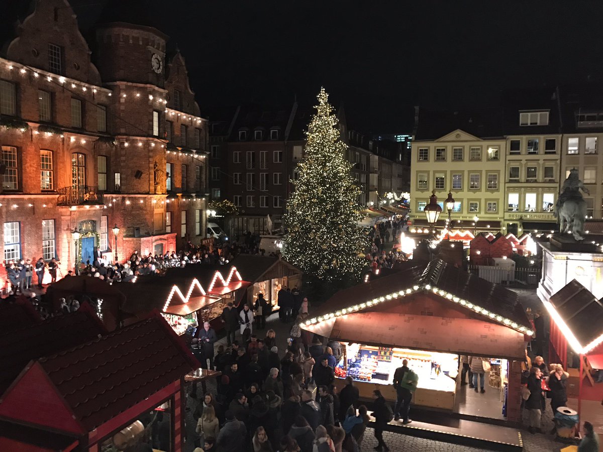 Alle Jahre wieder: #Eröffnung #Weihnachtsmarkt #Duesseldorf
