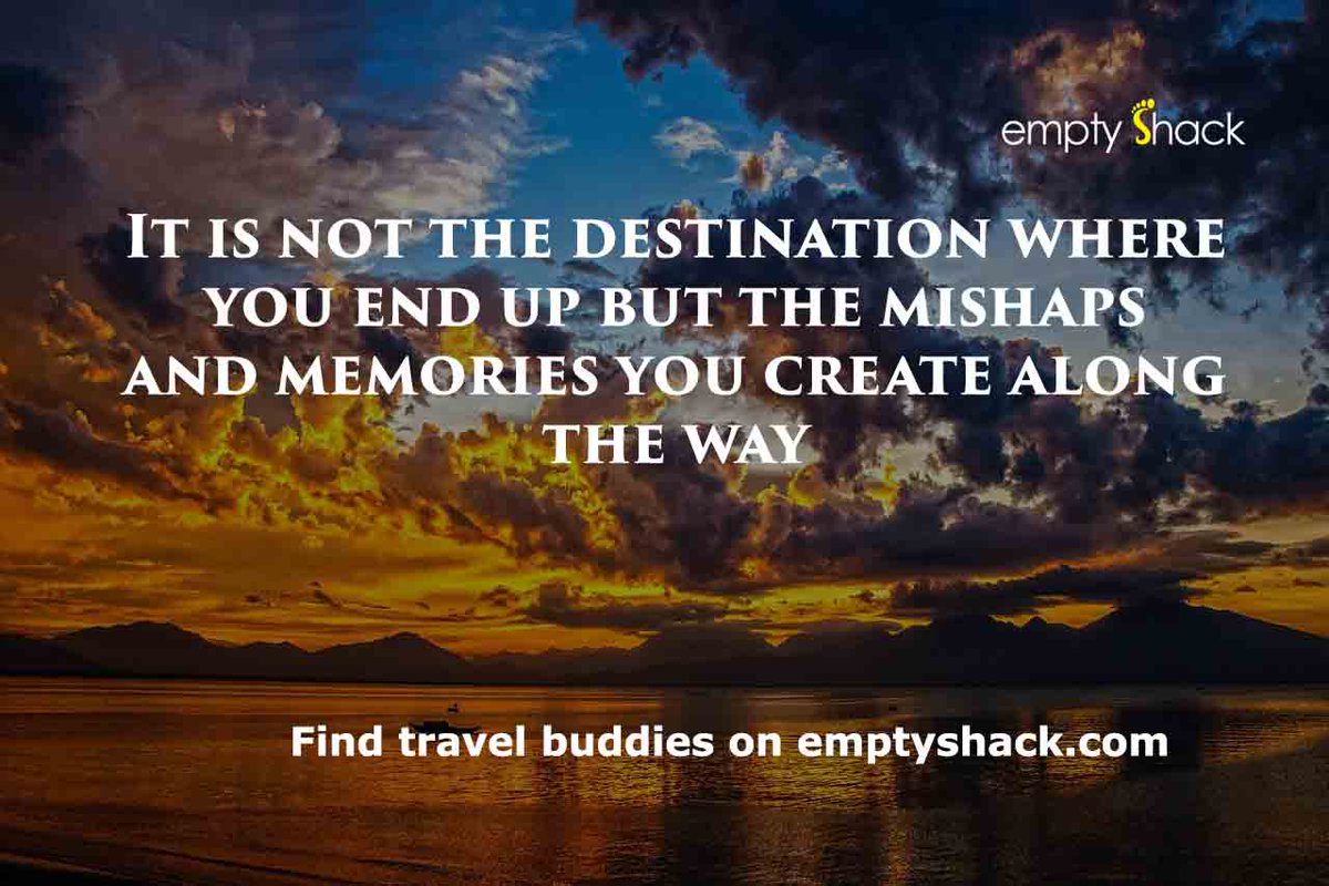 EmptyShack's tweet photo. Find travel buddies on https://t.co/YiugSN5hvU #emptyshack #travelbuddies #backpacking #backpacker #wanderlust #globetrotter #travel https://t.co/YtVKxA01mX