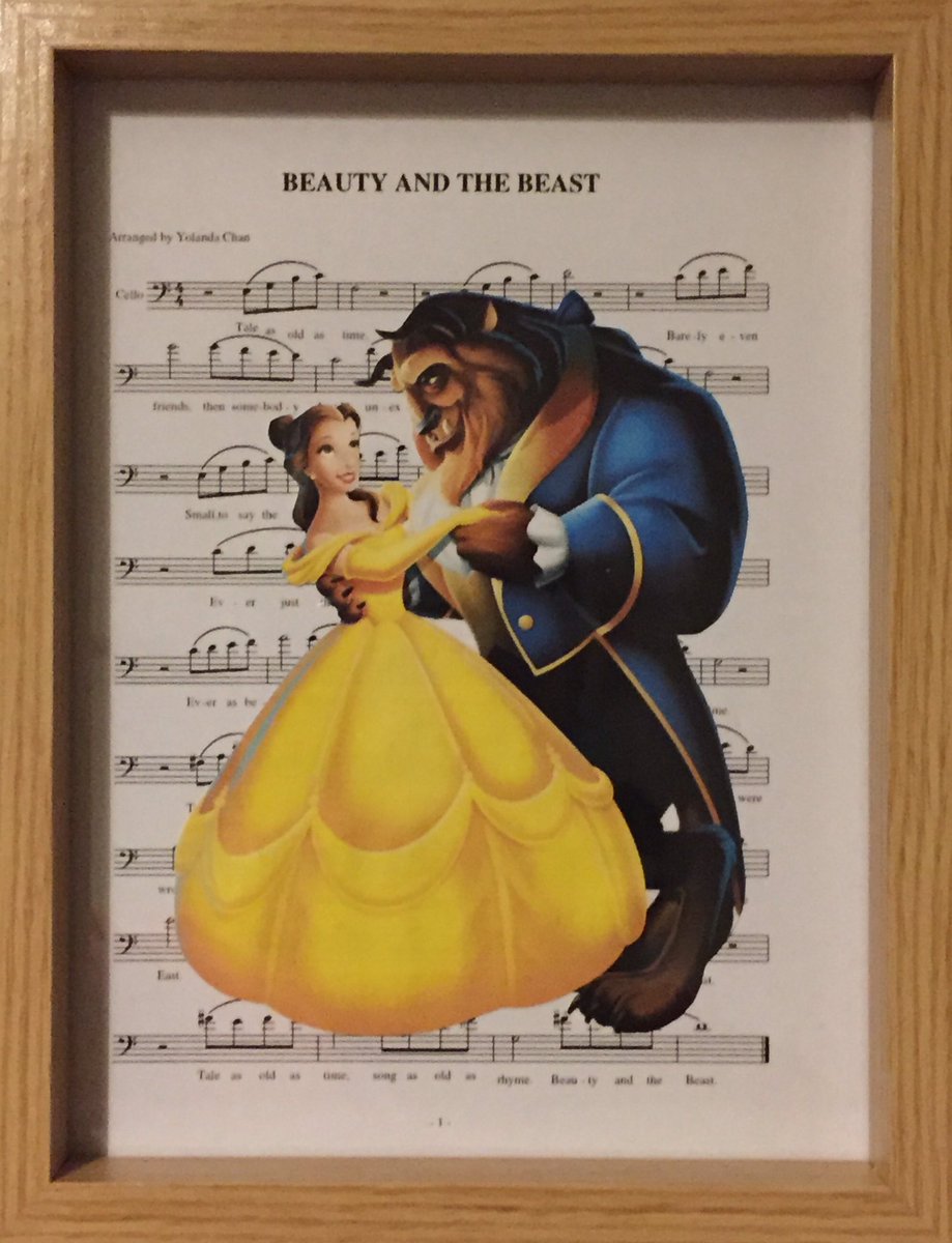 EleanorAbbey93's tweet photo. ✨Follow + RT by Friday 25th Nov to be in with a chance of winning this Beauty + The Beast Music Frame! Good luck! ✨ https://t.co/2SFEmzzRNb