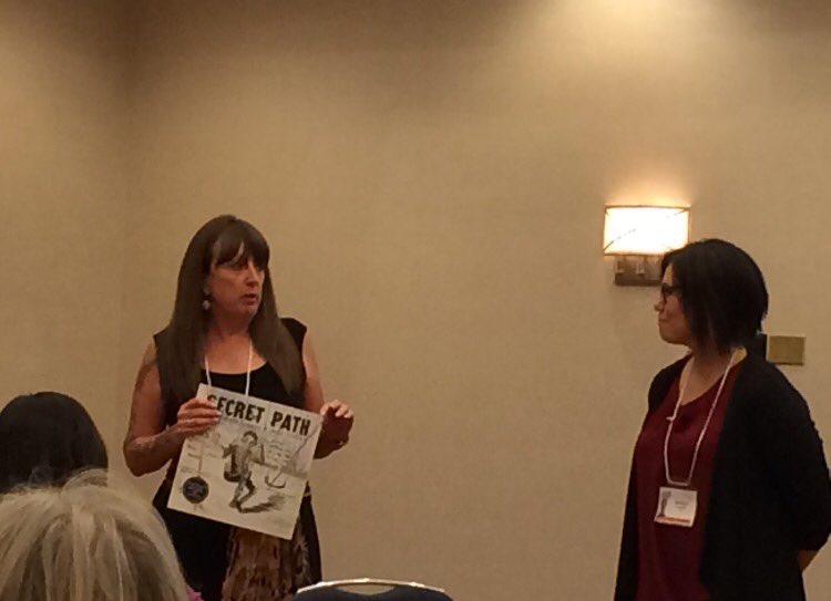 Bearhead_C's tweet photo. Great afternoon presenting #SecretPath with Sarah Gazan @mbteachers #CTF2016 @CanTeachersFed @NCTR_UM @CTF_FCE_PRES @downiewenjack https://t.co/GsKVXiEbin