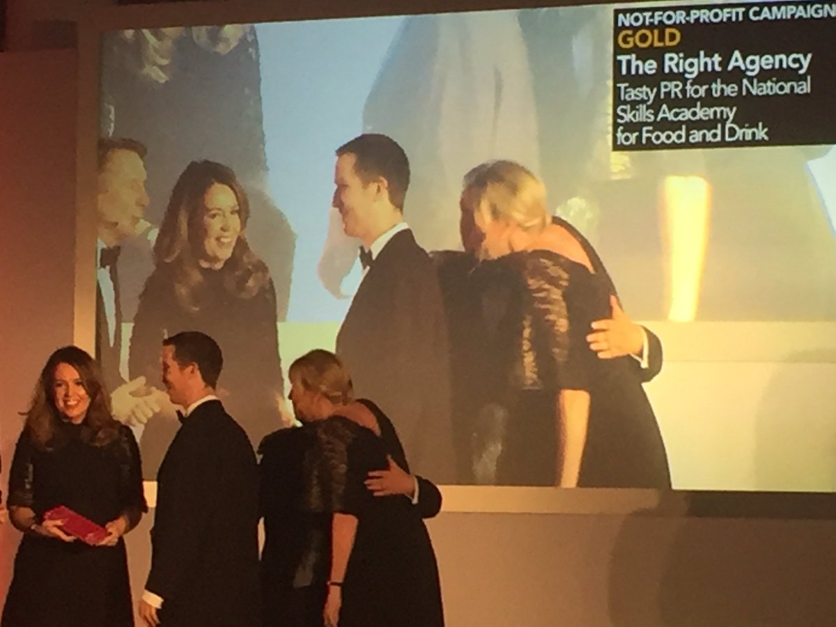BetterPlaced's tweet photo. And again another award for @RightAgency with @Umpf picking up silver #happytable https://t.co/XMDY9hDnsR