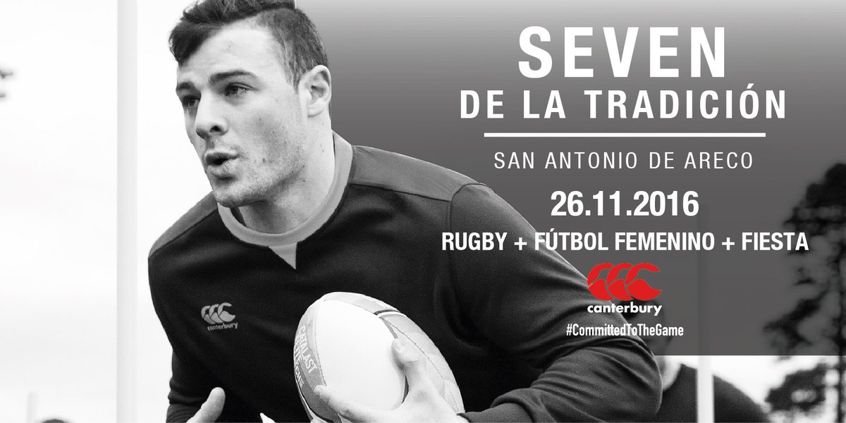 El 26/11 no te podés perder el #SevenDeLaTradición en <a href="/ArecoRugbyClub/">Areco Rugby Club</a> 
Los esperamos desde las 9:30 AM en nuestro #CanterburyStand 🔝 🏈👕