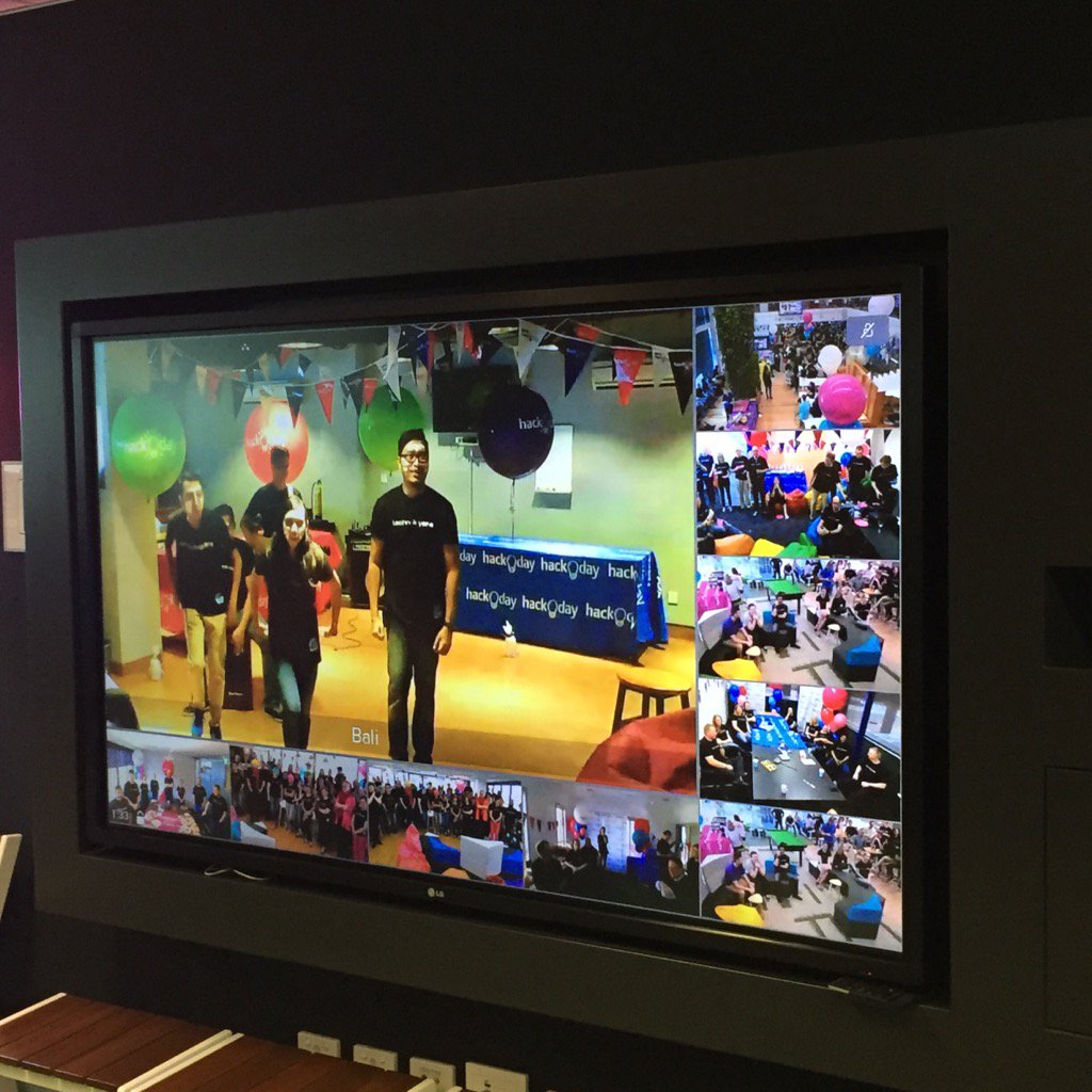 Johnson9999J's tweet image. Kicking off #TechOneHackDay from Bali.