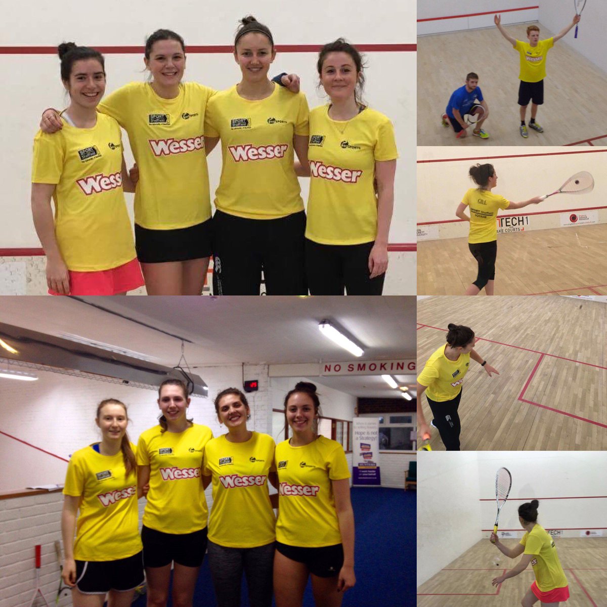 UoS_SquashClub's tweet photo. New club shirts have arrived! @Fundraiser_Jobs #blackandgold #sheffieldsquash #hardtomiss https://t.co/e1e2OFw0jm