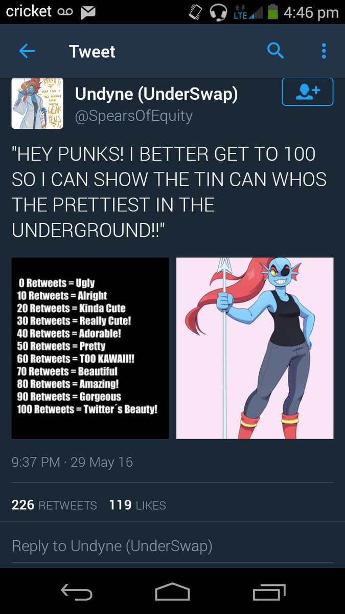 // Nah! Mettaton is the prettiest from the whole underground! And sexy too..