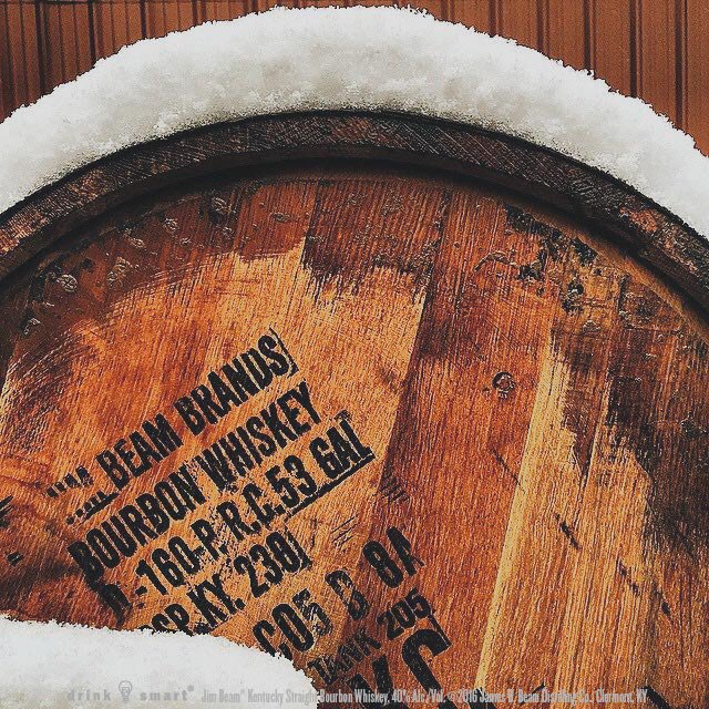 JimBeam's tweet photo. 53 gallons of family tradition. https://t.co/arO8rmdwka