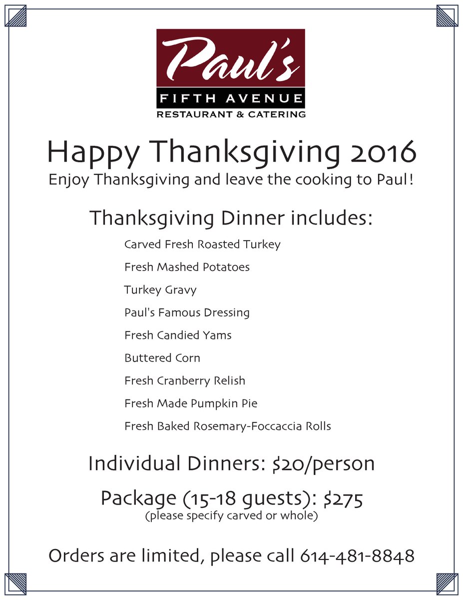 Paul's Fifth Avenue (paulsfifthave) Twitter