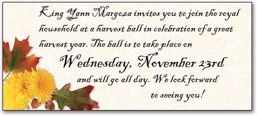 We also open our doors to anyone else on our TLs whom wish to join us! Come celebrate the season!
