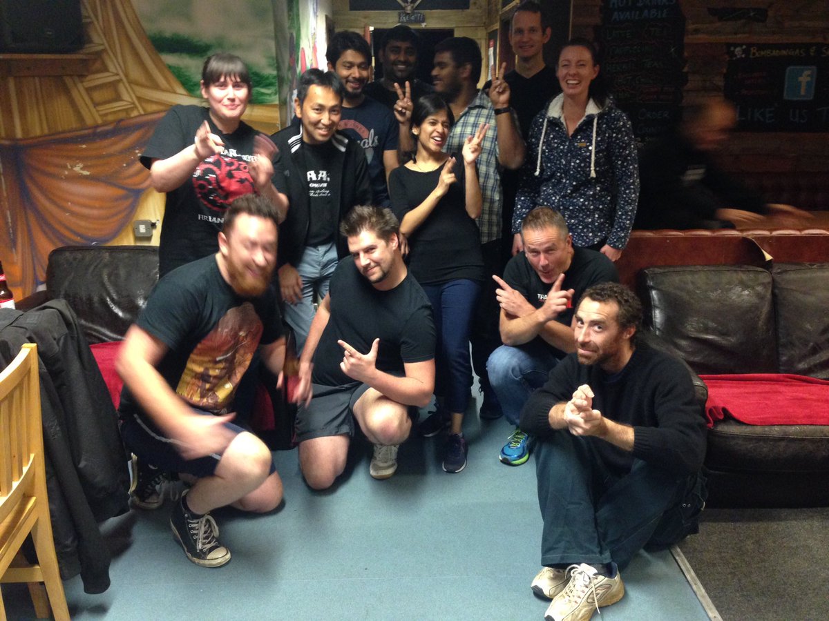 LyssaCrump's tweet image. Team @Headforwards are ready for the #LungfishCup #PewPewLasers