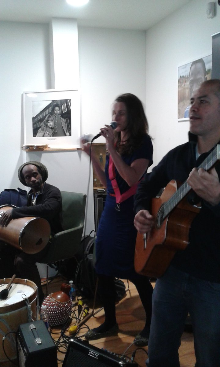 PRGirlBrighton's tweet photo. Loving the amazing music at the @SnapFoundation exhibition launch and auction. Can't recommend it enough #photography #remywhiting https://t.co/HL5tifFGVf