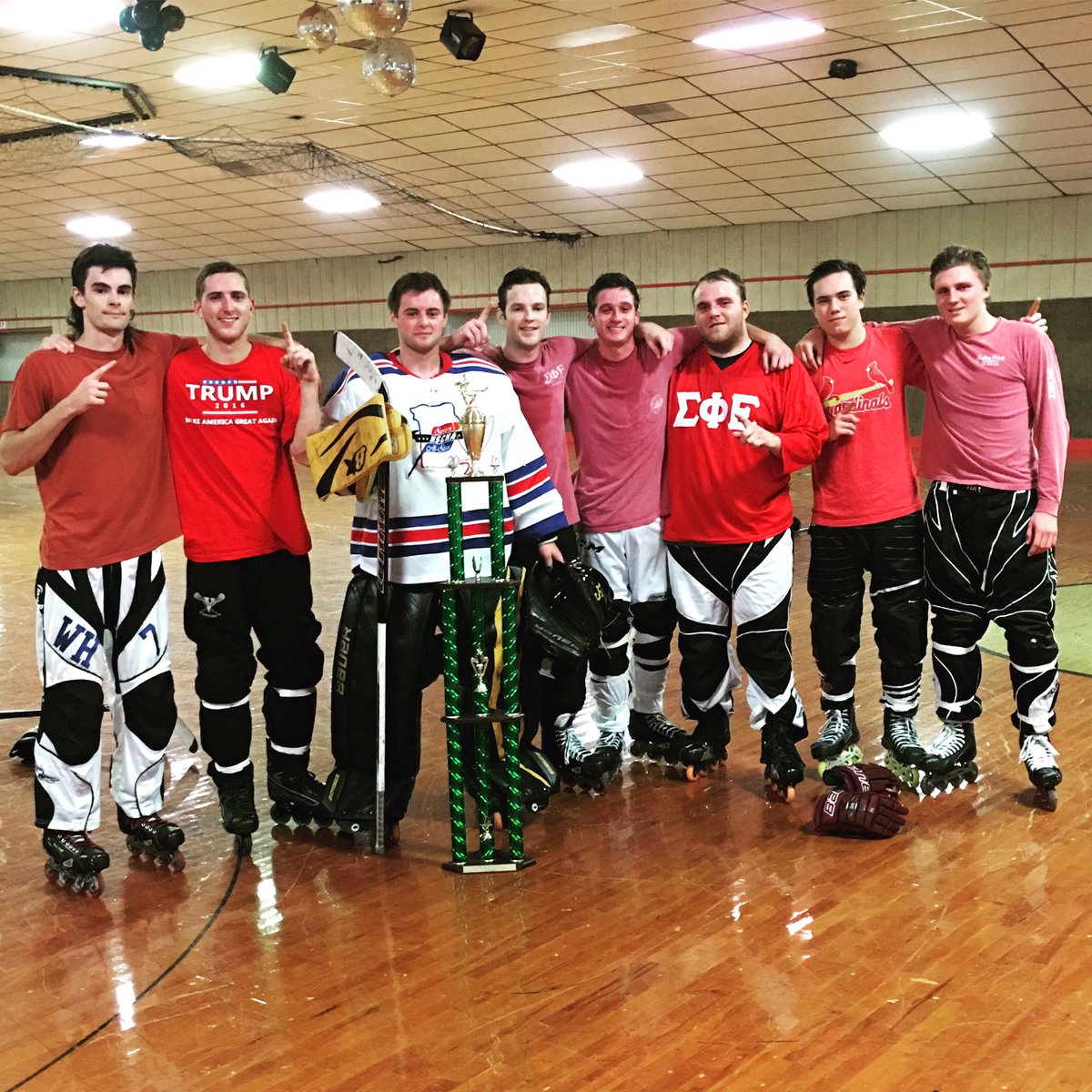 MOStateSigEp's tweet photo. Congratulations to our Roller Hockey team for winning this years IFC Roller Hockey Championship. https://t.co/lMSCRBv3Eb