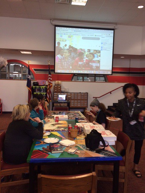 kdogslibrary's tweet photo. We participated in the 2016 GRA &amp; connected with students in VA and IL today to discuss All American Boys. #GRA2016 #GRAAII @KilgoreISD https://t.co/DHcZqht5sI