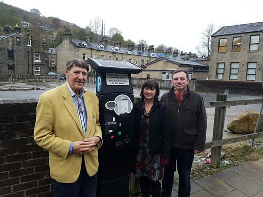 hebdenbridgeweb's tweet photo. Parking in Hebden Bridge: Old Fire Station to open its gates to cars again. Read story on the HebWeb at https://t.co/6mPbZSHGUW https://t.co/GAf6ZICuaj