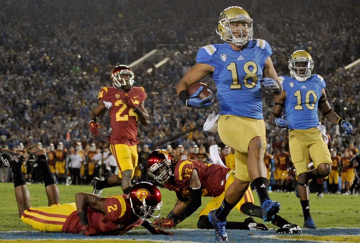 UCLAvUSC's tweet photo. USC VS UCLA
(2014)

Thomas Duarte TD-UCLA https://t.co/Oo5XctRyz7