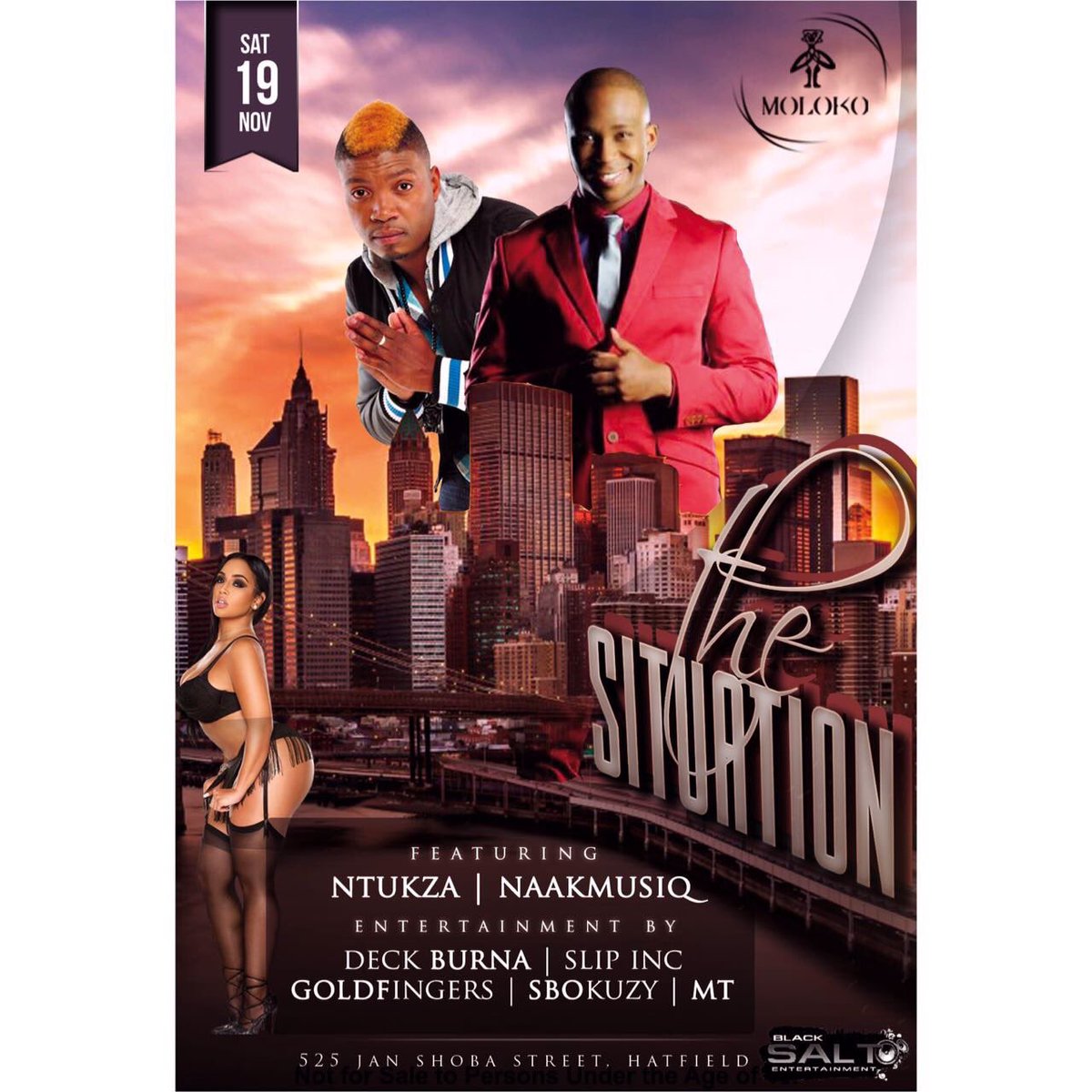 litguide's tweet image. Ladies!!! Catch the eye candy @NaakMusiQ live @MolokoPretoria this Saturday.
#TheSituation #LitGuide 
@ntukzasa