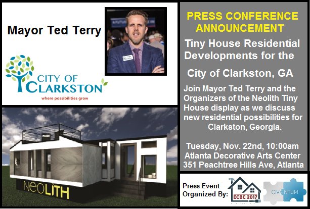 ECBC to engages City of Clarkston with Tiny House builders about the future of Clarkston Residential Homes!  ow.ly/qc7R306hirG