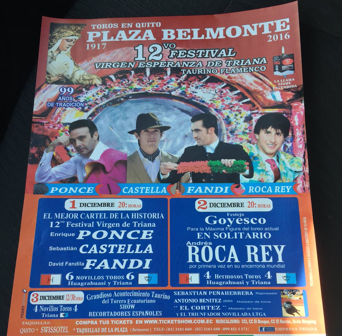 QuitoTaurino's tweet photo. Porque le duela a quien le duela somos #QuitoTaurino y celebraremos a nuestra ciudad con corridas de toros! https://t.co/rNMc5XvVMh
