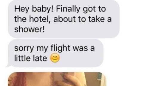Woman Gets Caught Cheating With Her Boss On A Business Trip After Sexting A Saucy Pic To Her