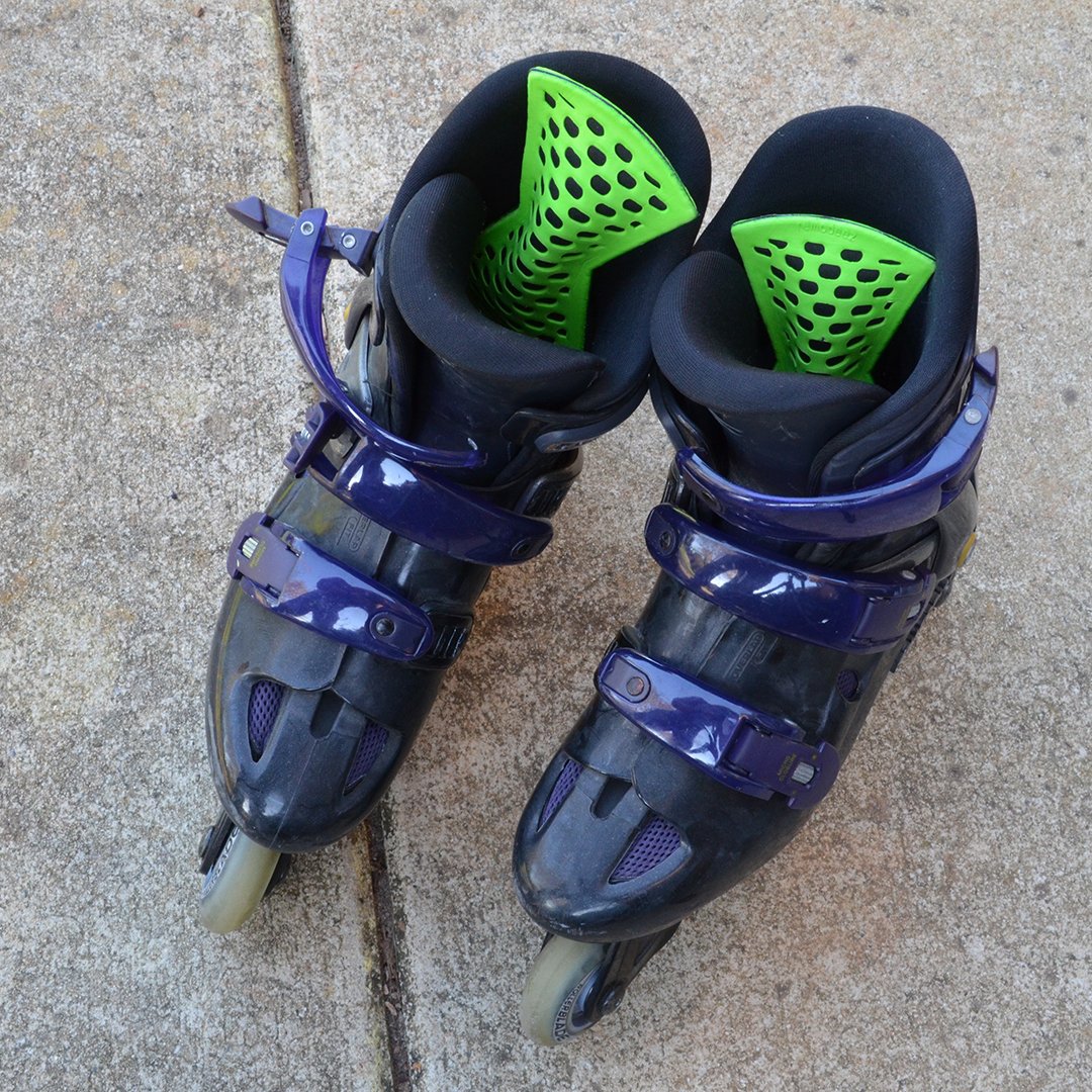 remodeez's tweet photo. Beautiful fall day, so I decided to give these a try. All I can say is that at least the rollerblades won't stink... #remodeez #nontoxic https://t.co/wGaOh5oClk