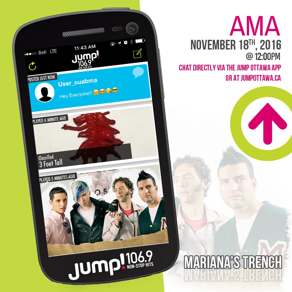 JumpOttawa's tweet photo. Find out @Mtrench's favourite #TBT memory ;) #JUMPAMA https://t.co/iIiCXaVtjI https://t.co/GsL6eMot3d