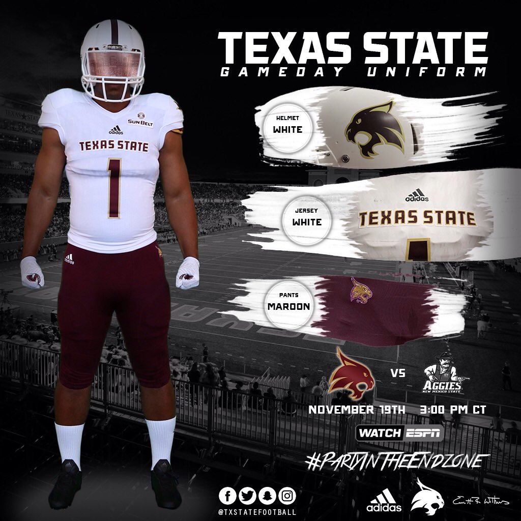 TXSTATE Equipment (TXST_FootballEQ) Twitter