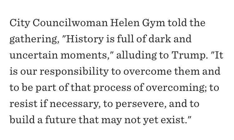 Our task in the times ahead.