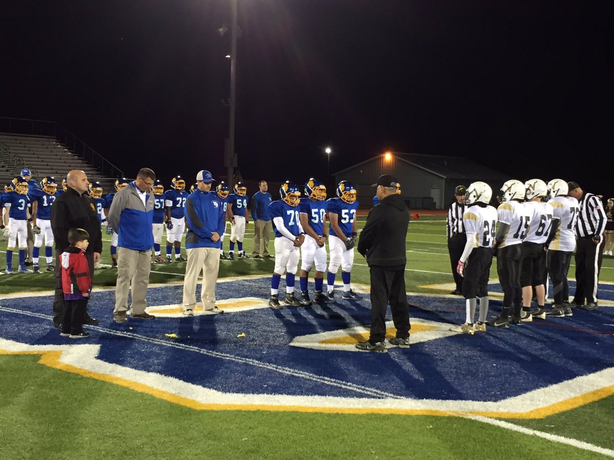 Ceremonial Coin Toss 
3rd Annual Night Under the Lights  Crossroads MS vs Linwood MS