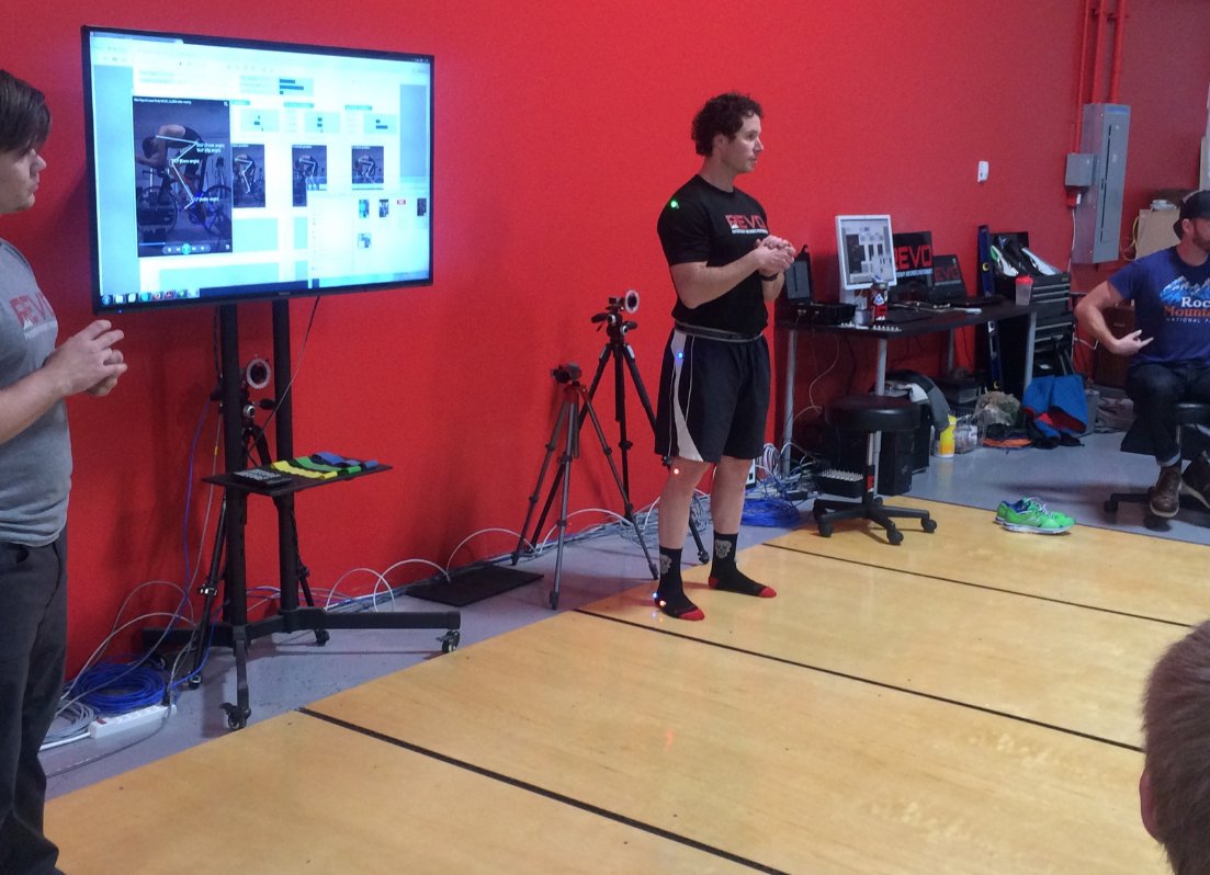Tech + athletic achievement merge at <a href="/RevoPhysio/">RevoPT&Performance</a>  1st time hostcos for #NewCoBoulder #livetweet