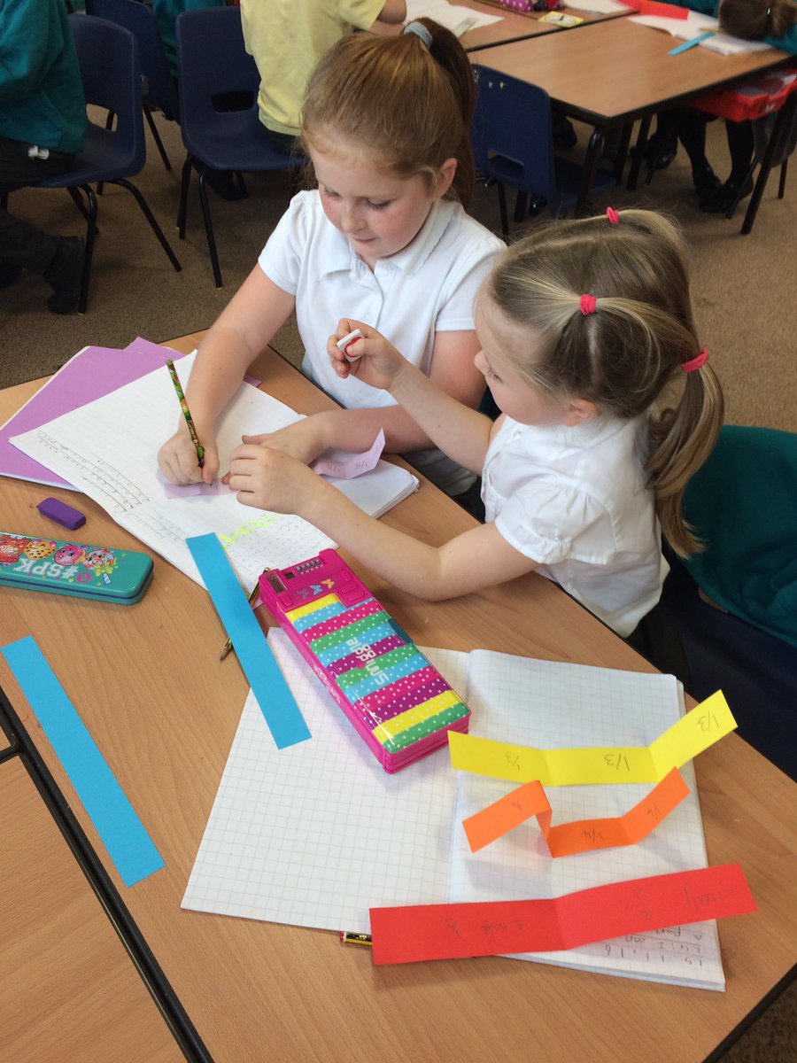 lillingtonschy3's tweet photo. Year 3 have done a fantastic job working together and getting stuck in with fractions this week! https://t.co/4UOPJsVX9D