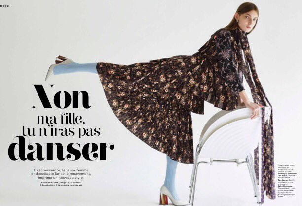 CarolineSims13's tweet photo. A shot from my editorial out in Stylist France today. https://t.co/t8oSSkUvbf