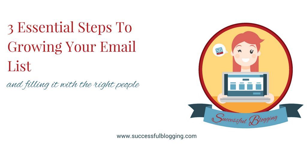 persuasioncopy's tweet photo. 3 Essential Steps To Growing Your Email List (and filling it with the right people) https://t.co/C2ekFywAYy via @BloggerSidekick #listbuild https://t.co/UYlekzsisi