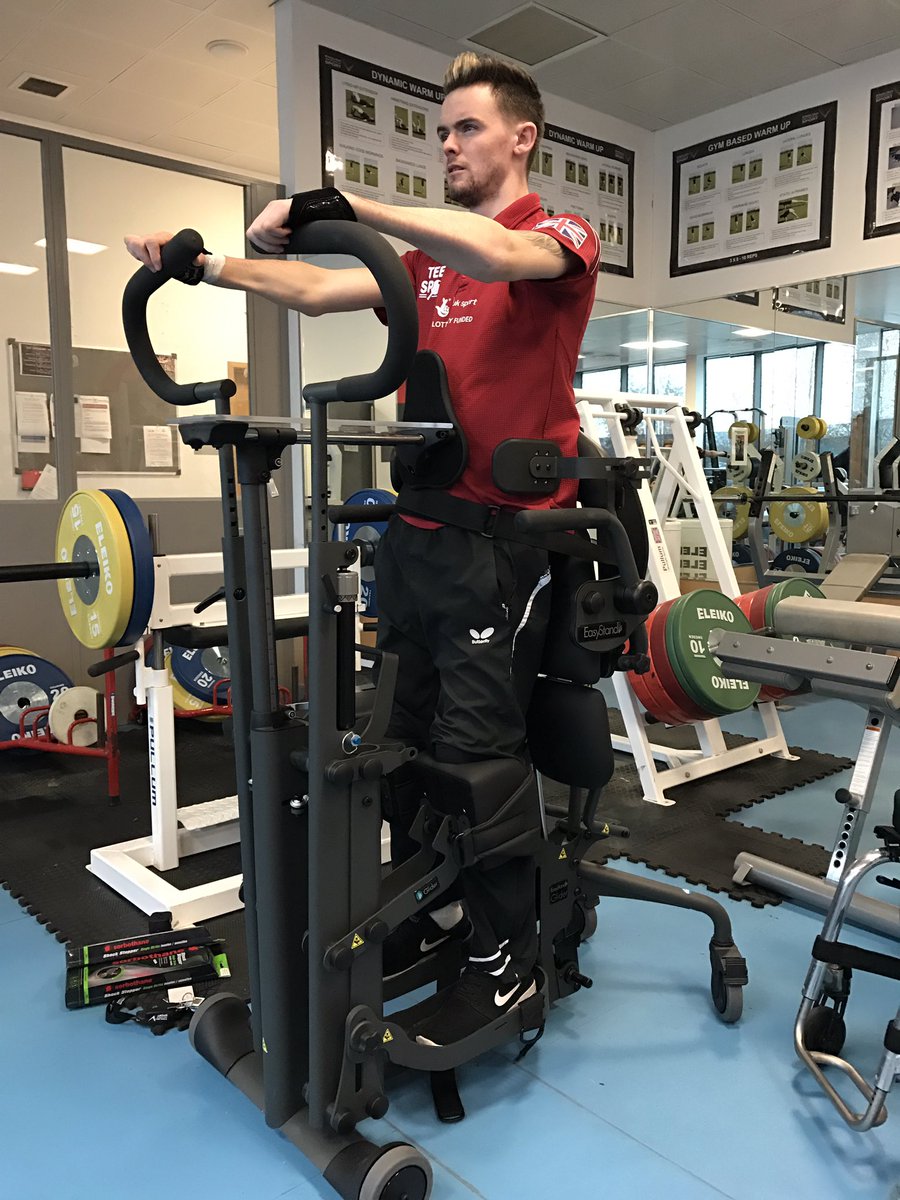 TomMatthewstt's tweet photo. Perfect preparation for Vegas in a months time 🇬🇧 #easystand #glider #activelinx #vidaglobal https://t.co/1kmhVeyj5O