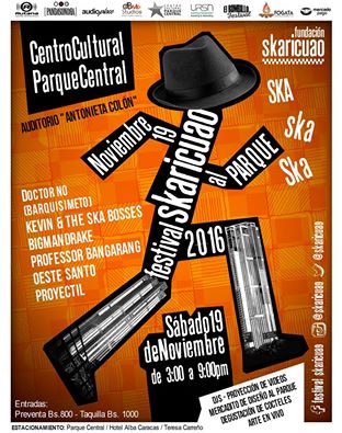 #PASADOMAÑANA Sáb 19 Noviembre inicia el Festival <a href="/Skaricuao/">Festival Skaricuao</a> 3PM Auditorio Antonieta Colón de ParqueCentral -entrada 800 (1000 en taquilla)