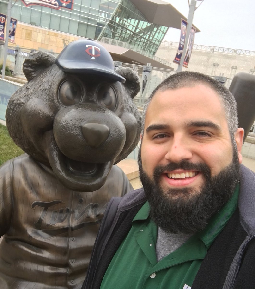 Steve_DaSilva's tweet photo. Spent some time today at #TargetField &amp; saw T.C. Bear, Not to get confused w/ my colleague @TomCaron #TheRealTC https://t.co/xPdpJ3DOK5