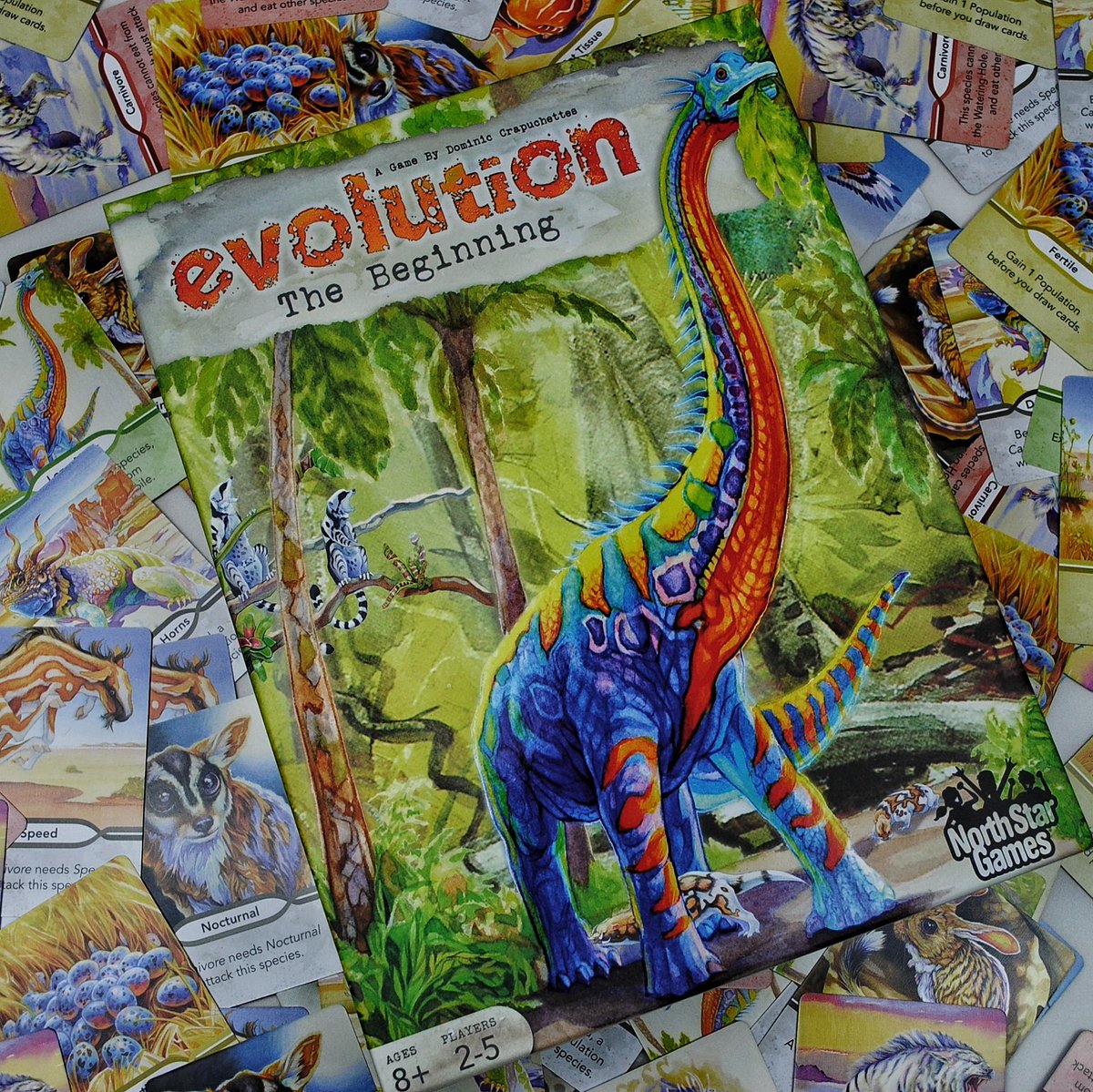 theboardgeek's tweet image. Evolution: The Beginning by @NorthStarGames