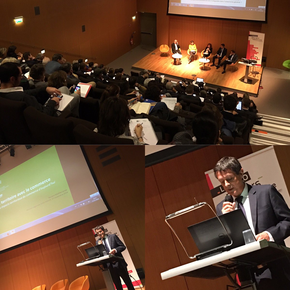 fredericlacas's tweet photo. Débat sur le commerce de proximité avec l'@l_AdCF à la @mam_beziers. Agir pour nos centres-villes, notre préoccupation et notre priorité ! https://t.co/wTAx0TcHjJ
