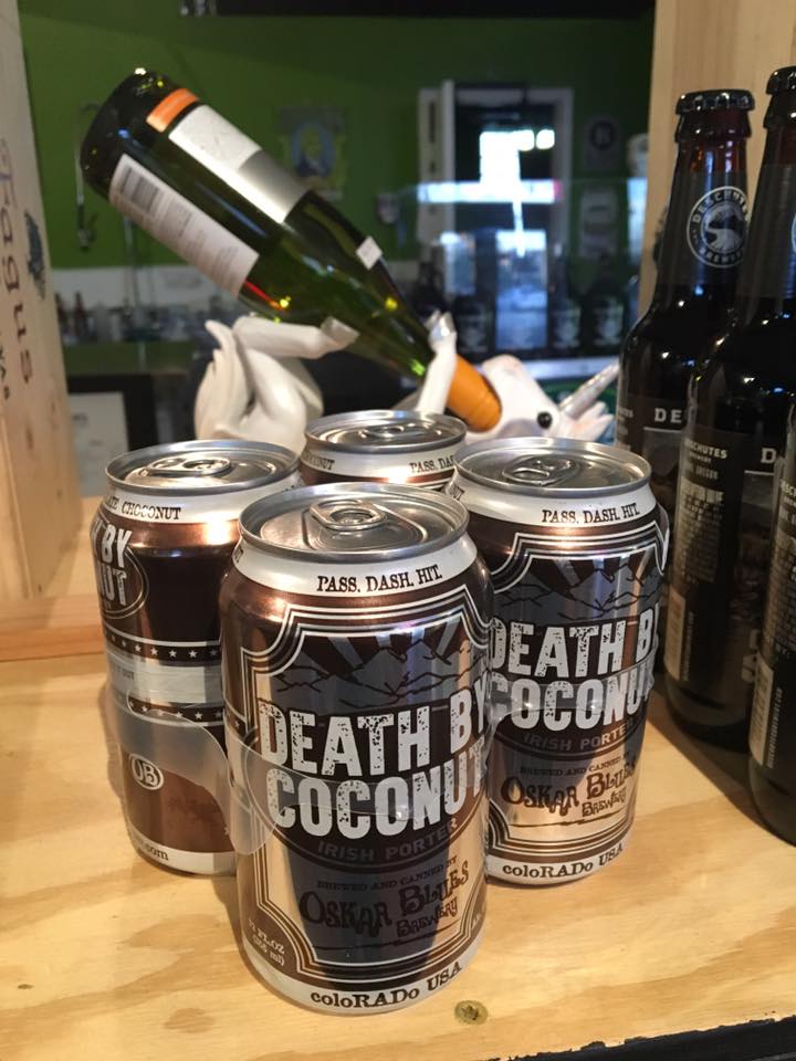 flowersbeeraz's tweet photo. @oskarblues dropping the heat:
 Bourbon Barrel-Aged Ten Fidy (limit 1)
 and Death By Coconut. https://t.co/phD3df8NHi