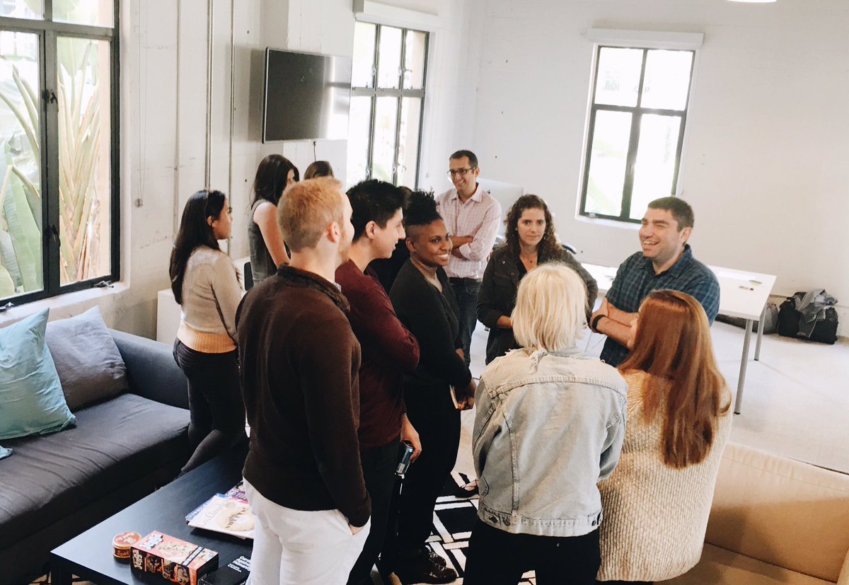 Thank you <a href="/alexiskold/">Alex Iskold | 2048.vc</a> and <a href="/SeanAmmirati/">Sean Ammirati</a> for spending time with our @ImpactHealthio team. They loved your energy and insights!