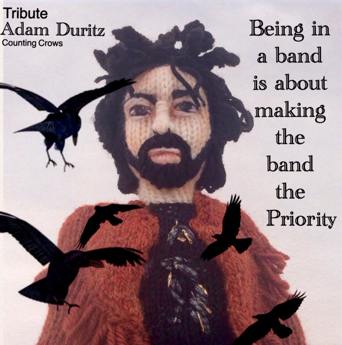 KnittingWitchUK's tweet photo. @CountingCrows #fan #request #knitteddoll #AdamDuritz #Charities they #support 👏🏻#greybirdfoundation #farmaid #kidsfortomorrow #nuçisspace https://t.co/DVqvZqOQuM
