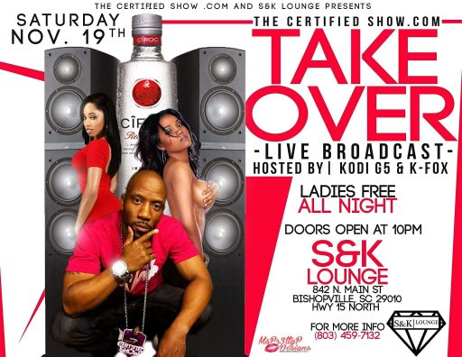 #skloungebishopville #Kodis97 sumter camden columbia and surronding areas make sure you are there nov 19!!!!!